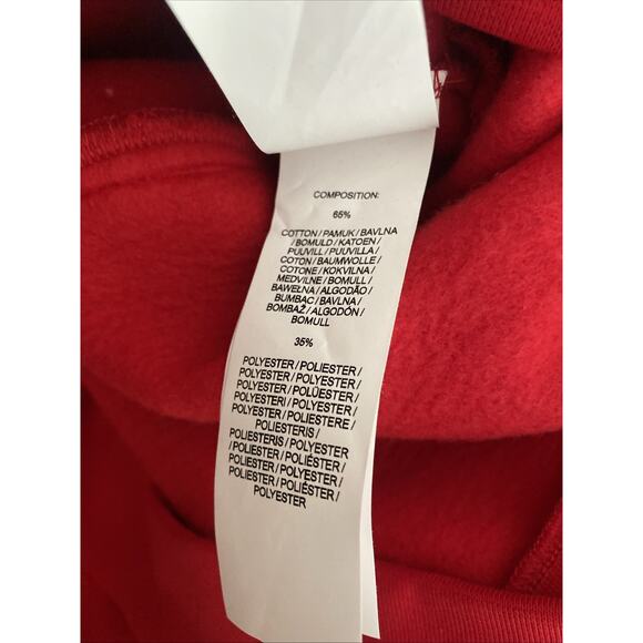 Ioana Ciolacu Ruffled Sweatshirt Pullover Long Sleeve Crew Neck Cotton Blend XL - Picture 6 of 11